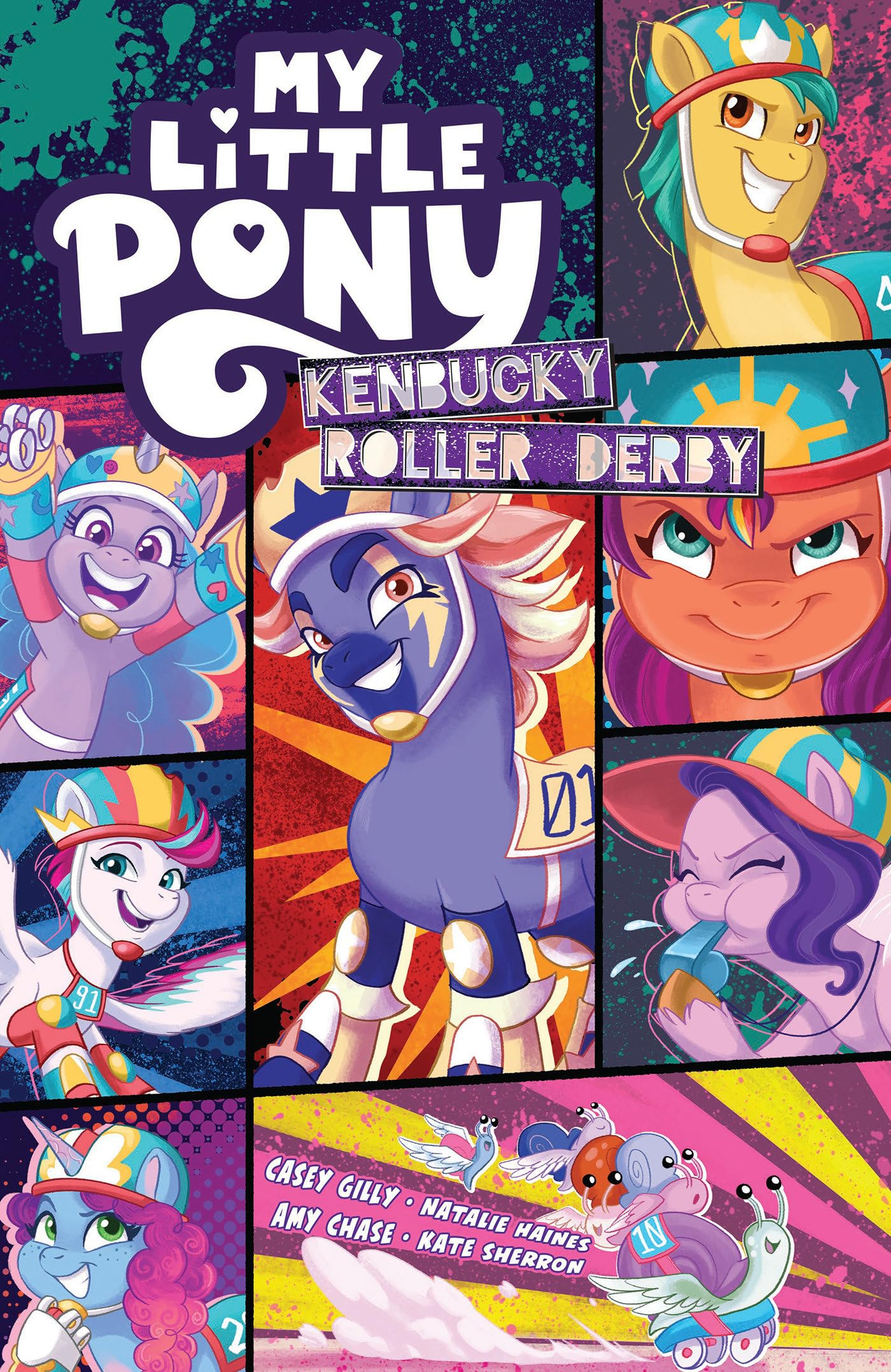 マイリトルポニー　My Little Pony コミック 26冊セット My Little Pony: Kenbucky Roller Derby : Gilly, Casey, Chase, Amy